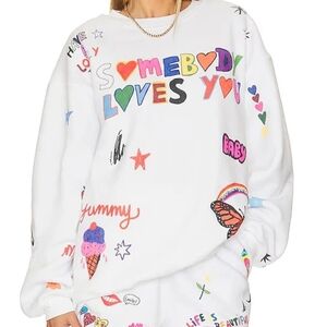 The Mayfair Group I Scream Color Pullover Sweatshirt
